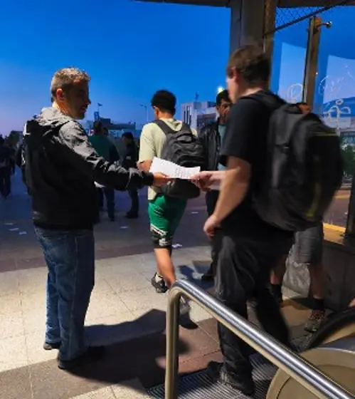 Εξόρμηση για την απεργία στο Ελληνικό