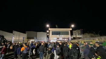 Από πρόσφατη κινητοποίηση στο εργοστάσιο ενάντια στην απόλυση συνδικαλιστή