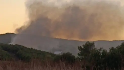 Από την πυρκαγιά στις 25 Οκτώβρη