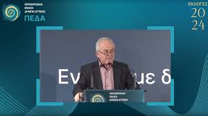 Στο βήμα της ΠΕΔΑ ο κομμουνιστής δήμαρχος Καισαριανής Ηλίας Σταμέλος