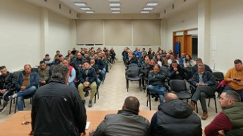 Από τη σύσκεψη στην Ηλεία