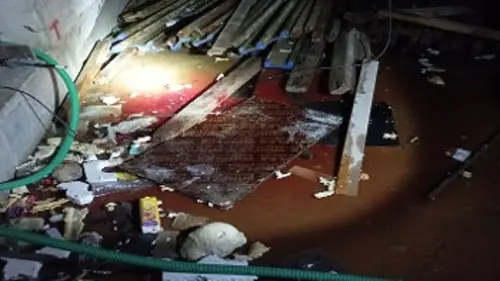 Το σημείο όπου σκοτώθηκε ο εργάτης