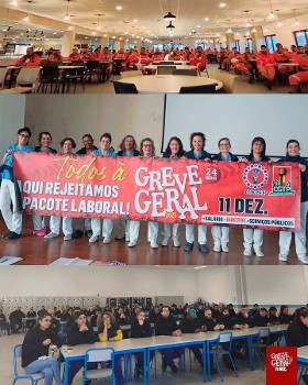 Από τις συνελεύσεις και τις συγκεντρώσεις σε χώρους δουλειάς μπροστά στην απεργία