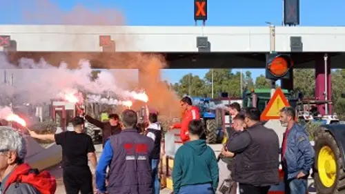 Ανοιξαν τα διόδια στο Ακτιο
