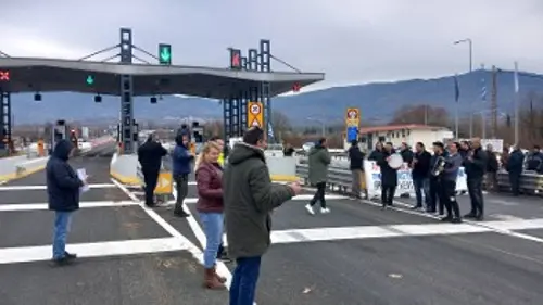 Γιάννενα - μπλόκο Καλπακίου