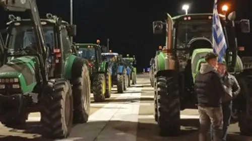 Μπλόκο στον Πύργο Ηλείας