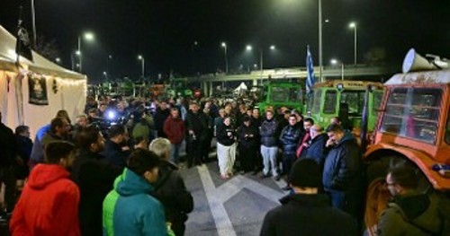 Από τη συνέλευση στο μπλόκο της Νίκαιας