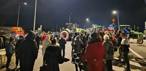 Συνέλευση στο μπλόκο του Πύργου Ηλείας