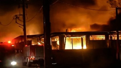 Κόλαση φωτιάς τα ξημερώματα της Δευτέρας