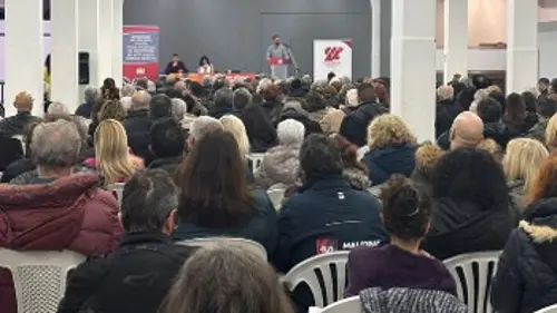 Στον χώρο «Μάνος Λοΐζος» στη Νίκαια