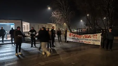 Στο εργοστάσιο «ΤΥΡΑΣ»