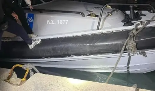 Το σκάφος του Λιμενικού