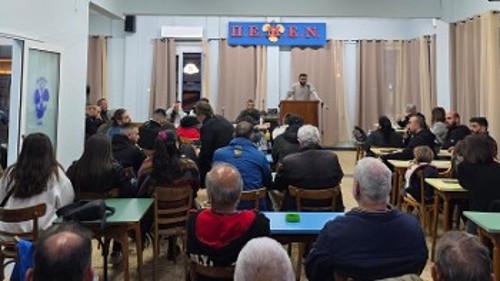 Από τη χτεσινή σύσκεψη στα γραφεία της ΠΕΜΕΝ