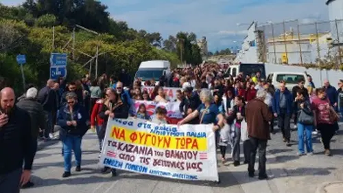 Από την κινητοποίηση στη Δραπετσώνα