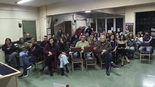 Η εκδήλωση του Σωματείου Χρηματοπιστωτικού Αττικής