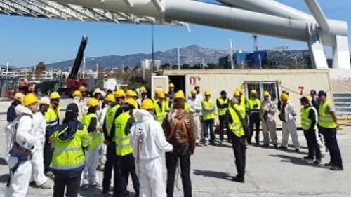 Συνδικάτο Οικοδόμων: Περιοδεία στο ΟΑΚΑ με το κάλεσμα για το συλλαλητήριο