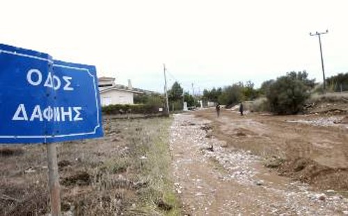 Λαγονήσι: Κι όμως πριν γίνει οδός ήταν ρέμα!