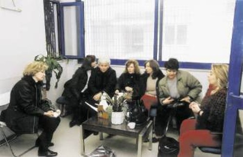 Η πρωινή βάρδια της περιφρούρησης στο πόστο της