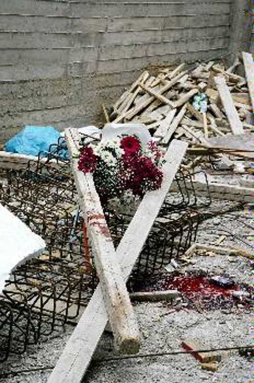 Τους 69 έφτασαν οι νεκροί εργάτες από την αρχή του χρόνου, σύμφωνα με την επίσημη μόνο καταγραφή...