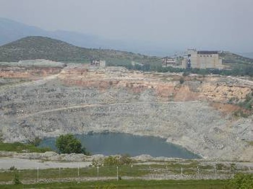 Το παλιό ορυχείο της ΜΑΒΕ που εξακολουθεί να παραμένει διαρκής απειλή για τους κατοίκους, όχι μόνο της Κοζάνης, αλλά και της Θεσσαλονίκης