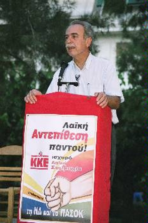«Είναι συνεπείς διαχειριστές των προβλημάτων», τόνισε ο Σπύρος Χαλβατζής
