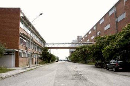 Ερημο το εργοστάσιο στην Ξάνθη