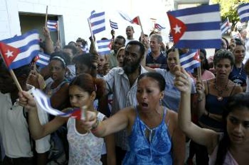 Ο κουβανικός λαός είναι αποφασισμένος να υπερασπιστεί την Επανάστασή του