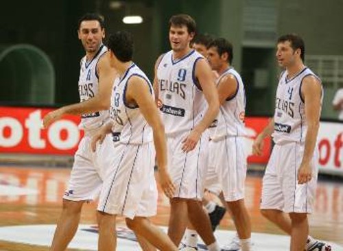 Ετοιμη για επιτυχίες η Εθνική μπάσκετ