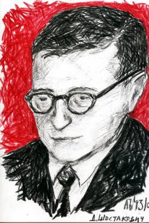 Σκίτσο του μεγάλου συνθέτη