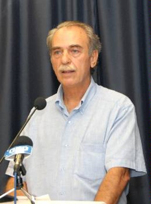 Ο Σπύρος Χαλβατζής