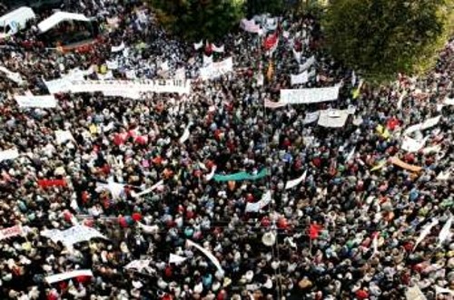 Από τις προχτεσινές εκδηλώσεις στην Κοπεγχάγη