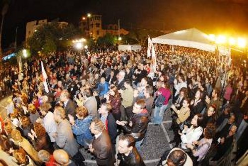 Εντυπωσιακή ήταν η συμμετοχή του κόσμου