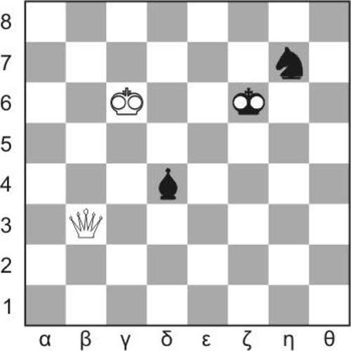 Ενα φινάλε. Μετά από 1... Ρη5 παίζουν τα λευκά