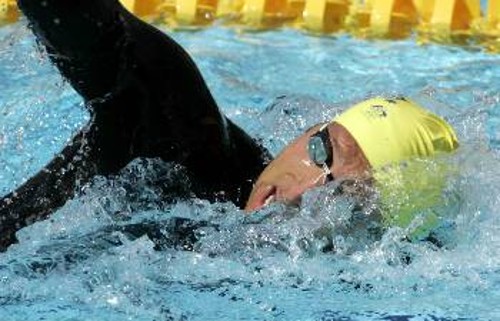 Ο Αυστραλός Ιαν Θορπ υπέγραψε την επιστολή διαμαρτυρίας σε αντίθεση με τους Αμερικανούς συναθλητές του