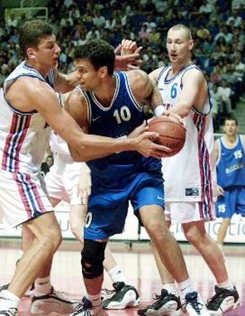 Καλύτερος παίκτης της εθνικής μας ήταν χθες ο Φραγκίσκος Αλβέρτης
