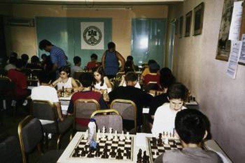 Μια μικρή άποψη της αίθουσας σκακιού του Α.Σ. Αιγυπτιωτών, δείγμα της δραστηριότητας και της αναπτυξιακής πορείας τα τελευταία 30 χρόνια!