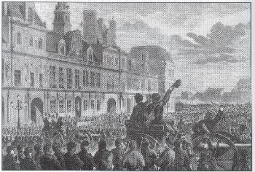 28η Μαρτίου 1871.Η ανακύρυξη της Κομμούνας στην πλατεία Δημαρχείου