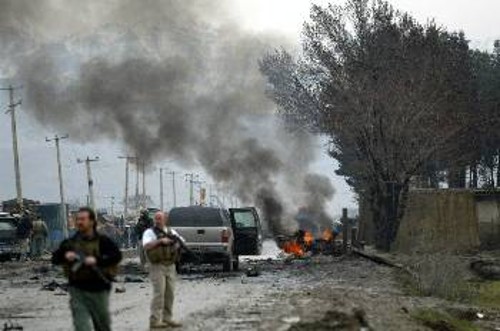 Μετά από την επίθεση στο αμερικανικό κομβόι