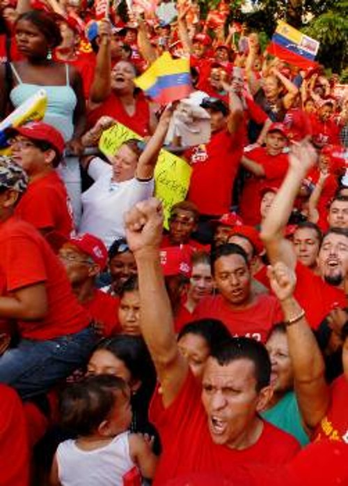 Το σχέδιο για τη λατινοαμερικάνικη συνεργασία συναντά την υποστήριξη όχι μόνο του βενεζουελάνικου λαού, αλλά και όλων των λαϊκών κινημάτων της περιοχής