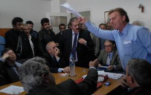 Από την παρέμβαση των ταξικών δυνάμεων στη χτεσινή συνεδρίαση της ΠΝΟ