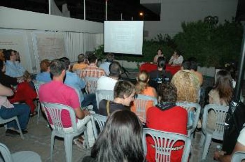 Από την πρόσφατη προφεστιβαλική εκδήλωση στον «902»