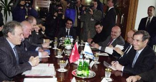 Από τη συνάντηση της ισραηλινής και της τουρκικής αντιπροσωπείας