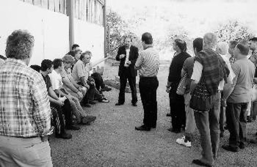 Από τη συζήτηση με τους εργάτες της «ΒΕΤ ΑΕ»