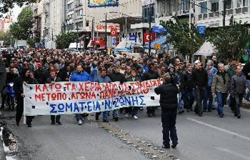 Η πορεία των εργαζομένων κατευθύνεται προς τα δικαστήρια