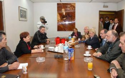 Από τη συνάντηση με την ΕΣΗΕΑ