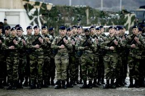 Οι ΝΑΤΟικές κατοχικές δυνάμεις στο Κοσσυφοπέδιο όπου συμμετέχουν και Ελληνες στρατιωτικοί