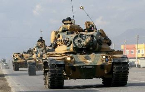 ...για να στηρίξει την εισβολή των Τούρκων στο βόρειο Ιράκ