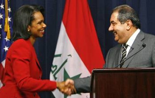 Οταν η Ράις επισκέπτεται το Κιρκούκ...