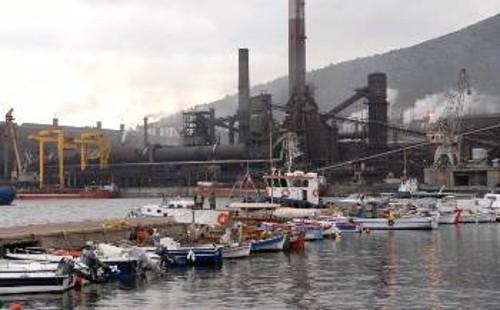 Η απάντηση της κυβέρνησης κάθε άλλο παρά καθησυχαστική ήταν για το μέλλον της ΛΑΡΚΟ και των θέσεων εργασίας στην επιχείρηση (φωτ.)