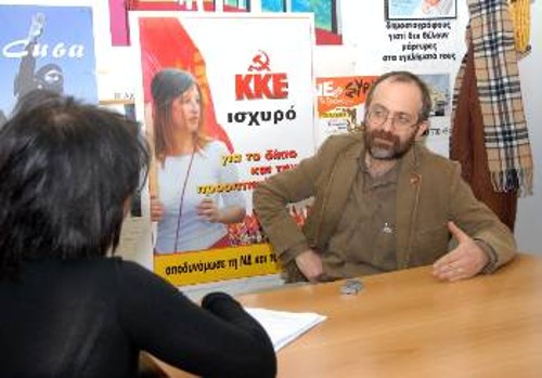Ο Κ. Οκουγιάν μιλάει στη συντάκτρια του «Ρ»